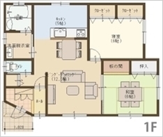 バナナ21平屋平面図